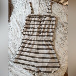Billabong Striped Sleeveless romper